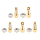 5Set Copper Plated Hearphone Earphone MMCX Connector Screws Nut Universal
