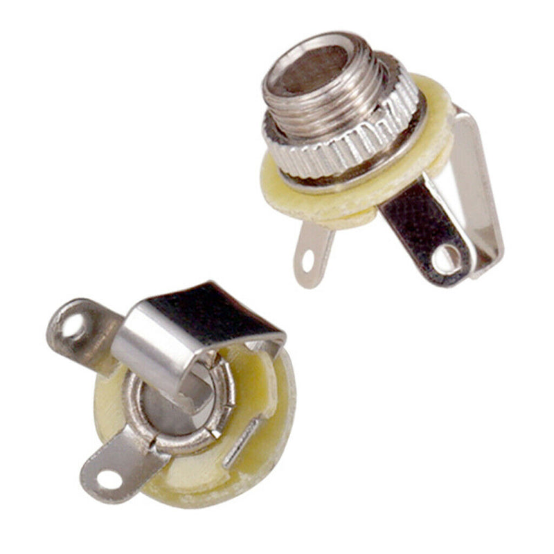 5 Pcs 3.5mm Jack, Stereo Outlet Power Outlet For Electric Guitar Bass