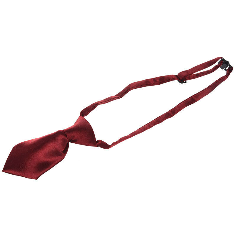 New Adjustable Dog Cat Pet Adorable Necktie(Red wine)
