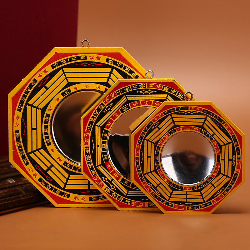 5" Inch Chinese Dent Convex Bagua Mirror Blessing House Protection Feng Shui  ME