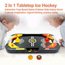 2 In 1 Home Board Game Tabletop Ice Hockey Mini Reduce Pressure Children Kids