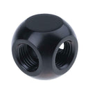 G1/4 Inner Thread Metal 3-Way PC Water Cooling System Water Tube Connector