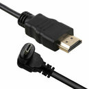 30cm Micro-HDMI Right Angle Male to HDMI Male (90 Degrees) - Supports 4k (T T4L8