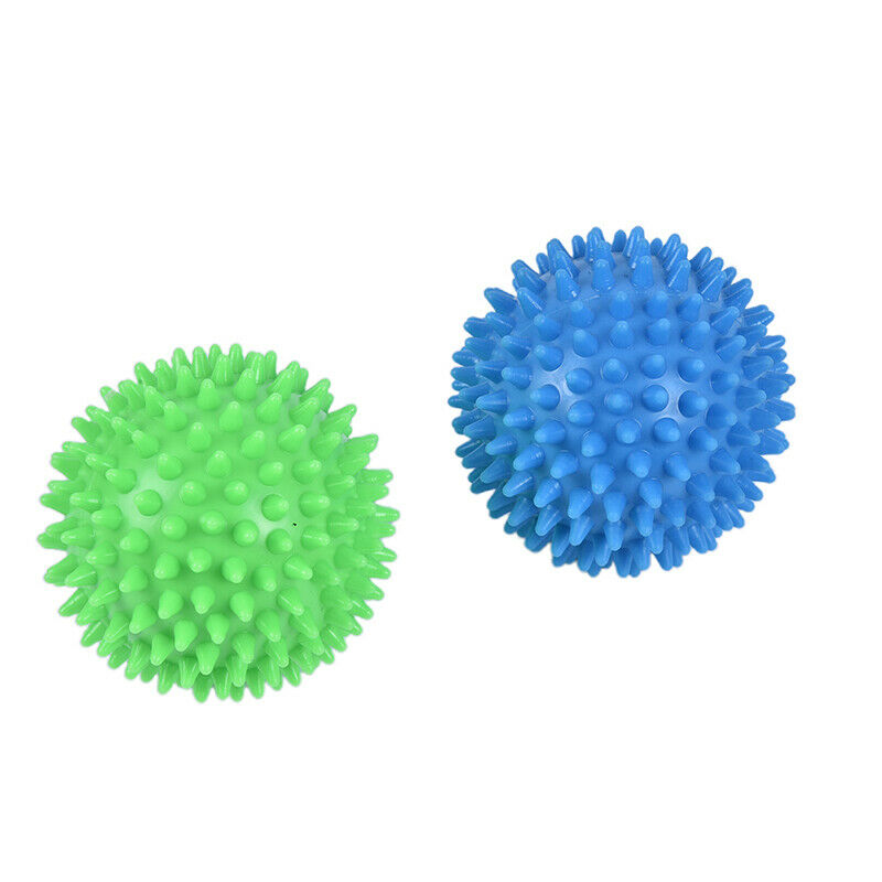 7CM Yoga Massage Ball Spikey Gym Balls Spiky Trigger Point Stress ReliefB Bj