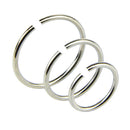 14pcs Surgical Steel Crystal Screw Nose Studs Ring Hoop Body Piercing Jewelry TE