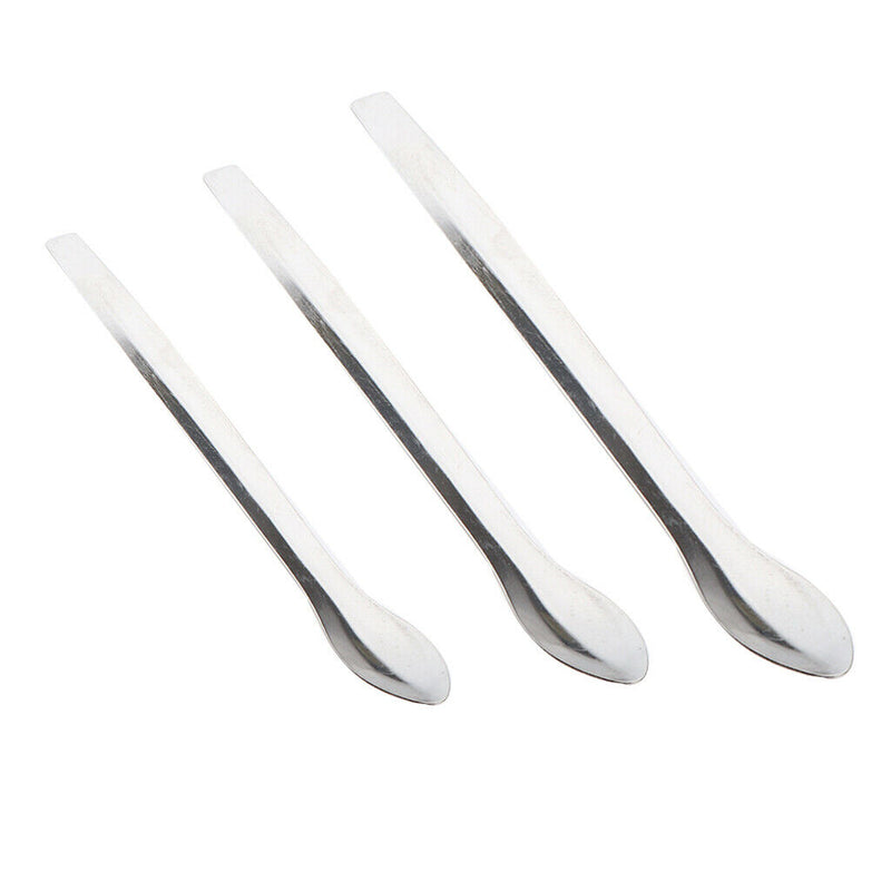 3 Sizes Stainless Steel Lipstick Making Spoons DIY Lip Balm Scoops Dispensing