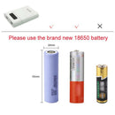 18650 Power Bank Battery Box Charger LCD Screen Charger Case Dual USB Input