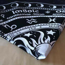 Astrology Tarot Card Game Table Cloth Tarot Deck Cards Tablecloth Velvet