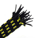 Stretch Elastic Bikes Luggage Hanging Rope Belts Strap with Hook Yellow 4m