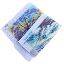 Winter Garden Wonderland Embroidery Kit Precise Printed Needlework Cross Stitch