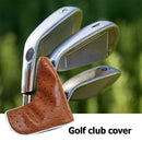 Golf Club Iron Head Cover Protector Golf Club Putter Accessories Brown