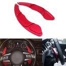 1Pair Red Steering Wheel Shift Paddle Blade Shifter Extension for VW Golf 7