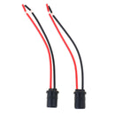 2x W5W T10 Rubber Glass Base Parking Light Socket for Car LED Bulb Holder OZ