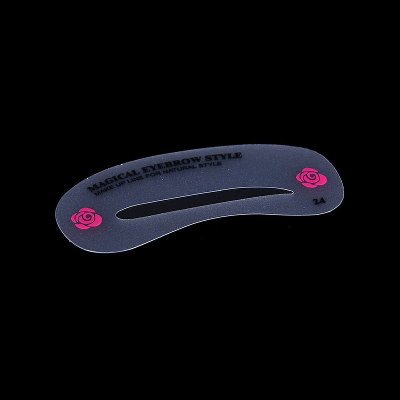 24Style Eye Brow Class Guide Grooming Shaping Assistant Eyebrow Drawing Car Bj