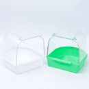 4x Bird Shower Bathing Tub For Budgies