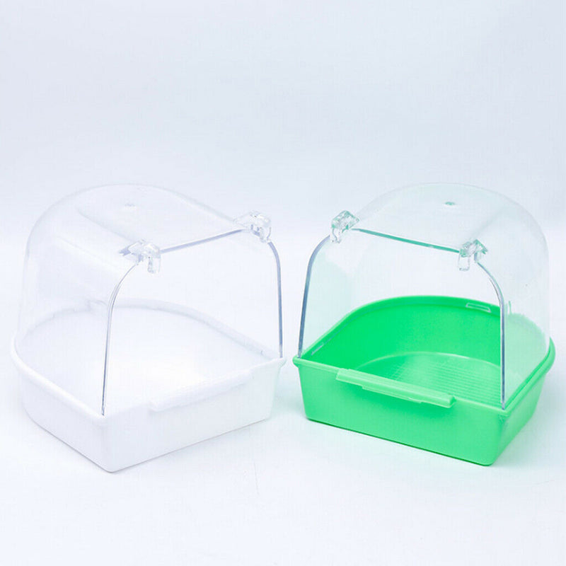 4x Bird Shower Bathing Tub For Budgies