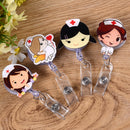 Retractable Badge Reel Nurse Exihibiton ID Name Card Badge Holder School Supplyï¼