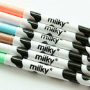 10 Pcs Cute Milky Gel Pens Ballpoint Pen Set Study Stationery Student Kids Gift