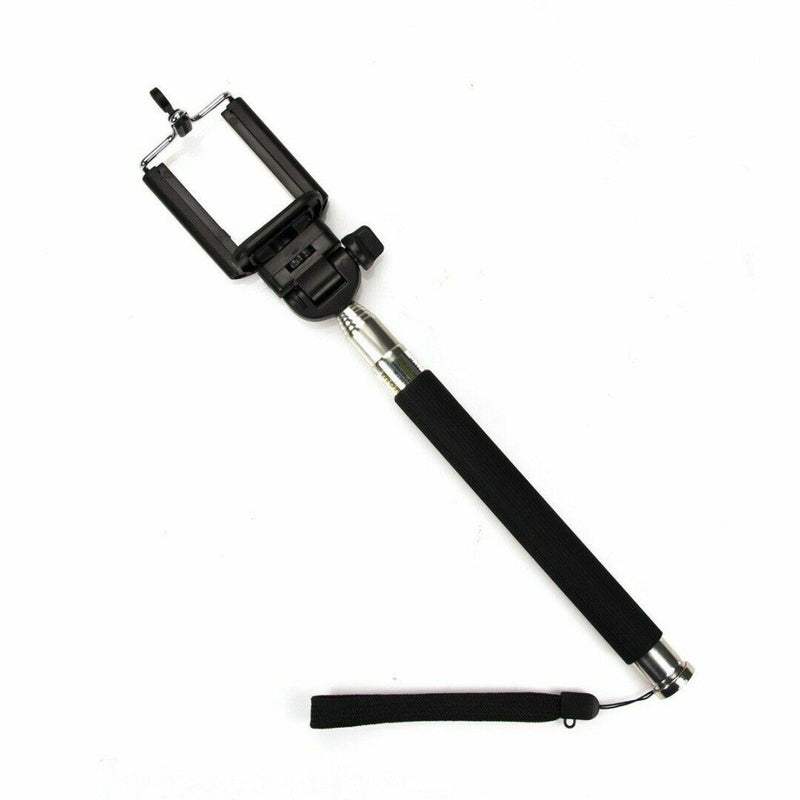 Extendable Selfie Stick Monopod Tripod Wireless Remote Shutter for Cell Phone bs