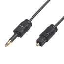 Audio Sound  Plug to MINI- OPTICAL 3.5mm Jack Adapter 1.5m