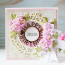 Happy Birthday Cutting Dies Stencil DIY Scrapbooking Embossing Card Making Decor
