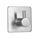 4pcs Stainless Steel Bathroom Hook Rustproof Self-adhesive Home Wall Hanger