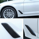For Bmw 5 Series G30 2018 2Pcs Glossy Black Car Side Wing Air Flow Fender G Y5V8