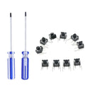 10Pcs RB LB Bumper Button Tactile Switch + Tools For Xbox One 360 Controller