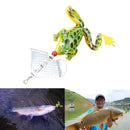 1pc Assorted Fishing Lures Bass CrankBaits Frog Soft Tackle Bait Hooks MO 3C
