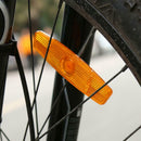 Bicycle Bike Spoke Plsatic Reflective Lens Wheel Rim Reflectors Safe Warning