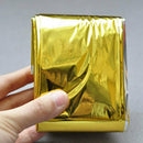 1x Outdoor Emergency Solar Blanket Survival Safety Insulating insulation Thermal