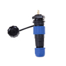 SP13-2 2 pin waterproof connector Power Cable Connectors IP68 Plug Socket 3C