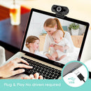 Webcam Auto Focusing Web Camera HD WebCam With Microphone For PC Laptop Desktop