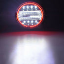 4 Inch 72W Round LED Work Light Spot Driving Lamp Headlight Offroad Truck Re@