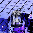 Compact Clear Music Mini Clear Waterproof Wireless Bluetooth Speaker with LED