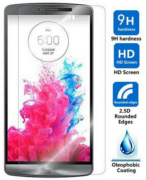 Anti-scratch Tempered Glass Screen Protector Guard Film Shield for LG G2 D802