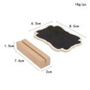 Mini Chalkboard, 10 Pcs Blackboard With Stand for Party Wedding Table Number