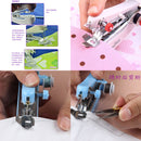 Mini Portable Needlework Cordless Hand-Held Clothes Fabrics Sewing Machine FT