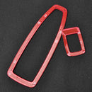 Car Door Window Switch Panel Cover Trim fit for BMW 3 Series F30 320 328-Red Hf