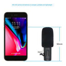 Vlogging Video Camera 3.5mm Microphone Directional Mic Stereo Smartphone Mic