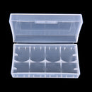 5X 18650 CR123A 16340 Hard Plastic Transparent Battery Case Box Holder Storag Ew