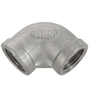 1/2BSP Female 90 Degree Stainless Steel Equal Elbow Pipe Fitting