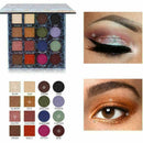 16 Color Eyeshadow Matte Glitter Shimmer Natural Vacation Cosmetic Makeup B G8B0