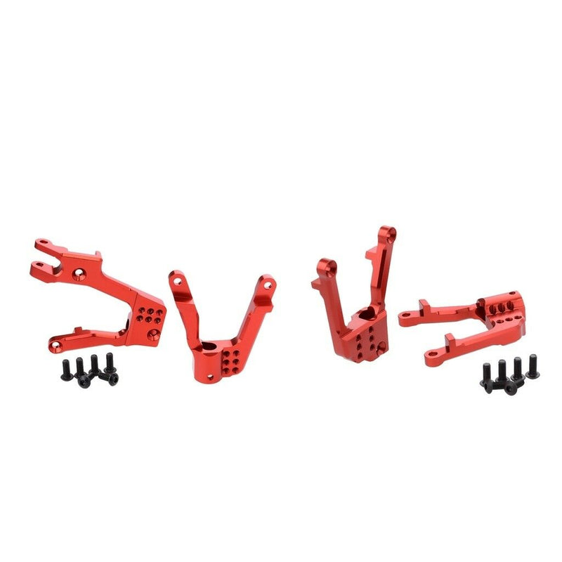 1/10 Scale RC Car Aluminum Alloy Front Rear Shock Tower Set for Axial SCX10