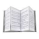 A4 Size Music Score Paper Sheet Note Folder 20 Pages File Music Book Clip