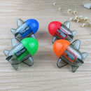 Cute Cartoon Aircraft Plastic Pencil Sharpener Machine For Kids Gift  RhTOCA