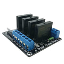 4-Way 5V Low-Level Solid State Relay Module With Fuse Solid State Relay 25 BHT