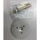 Steel Floor Mounted Door Stop Jam Stay Stopper Holder Bumper Stand 46mm