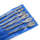 6pcs/set 10mm-25mm Wood Drilling Flat Drill Woodworking Spade Drill Bits