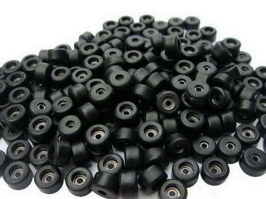 4 Pcs/Set Professional Urethane  Bearing Wheels for Wooden Fingerboard